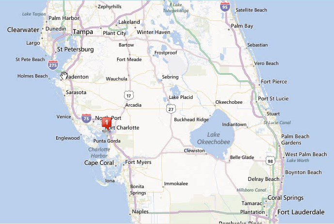 Southwest Florida Map